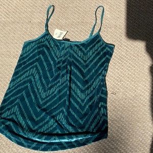 NEW WITH TAGS LUCKY BRAND VELVET CAMISOLE TANK TOP, SIZE XS